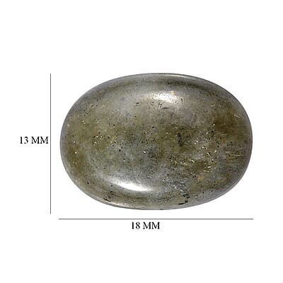 Fire Labradorite (Oval 18x13 mm) 10.10 ctw Loose Gemstone