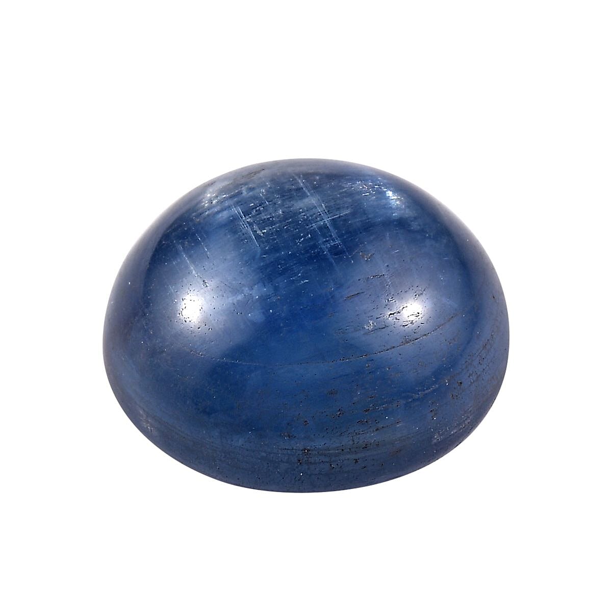 Kashmir Kyanite (Rnd 9 mm) 3.75 ctw Loose Gemstone image number 2