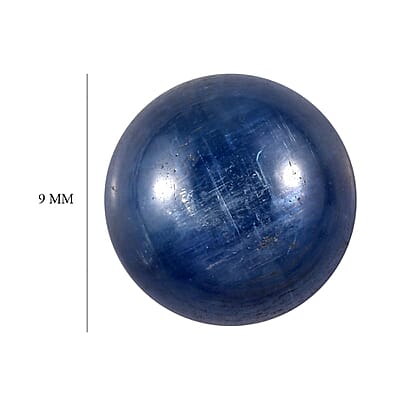 Kashmir Kyanite (Rnd 9 mm) 3.75 ctw Loose Gemstone