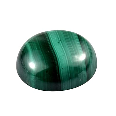 African Malachite (Rnd 14 mm) 10.55 ctw Loose Gemstone