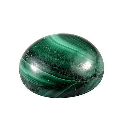 African Malachite (Rnd 15 mm) 11.10 ctw Loose Gemstone