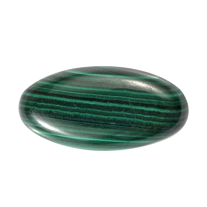 African Malachite (Ovl 20x10 mm) 9.32 ctw Loose Gemstone