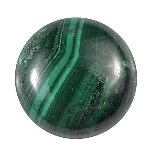 African Malachite (Rnd 10 mm) 4.32 ctw Loose Gemstone