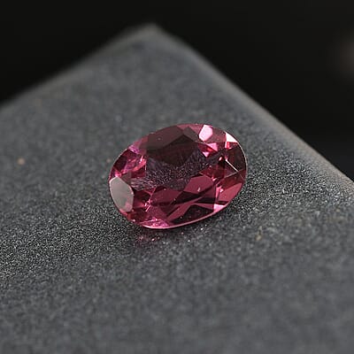 AAA Orissa Rose Garnet (Ovl 7x5 mm) 0.78 ctw Loose Gemstone