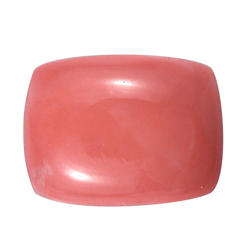 AAA Peach Opal (Cush 8x6 mm) 0.80 ctw Loose Gemstone