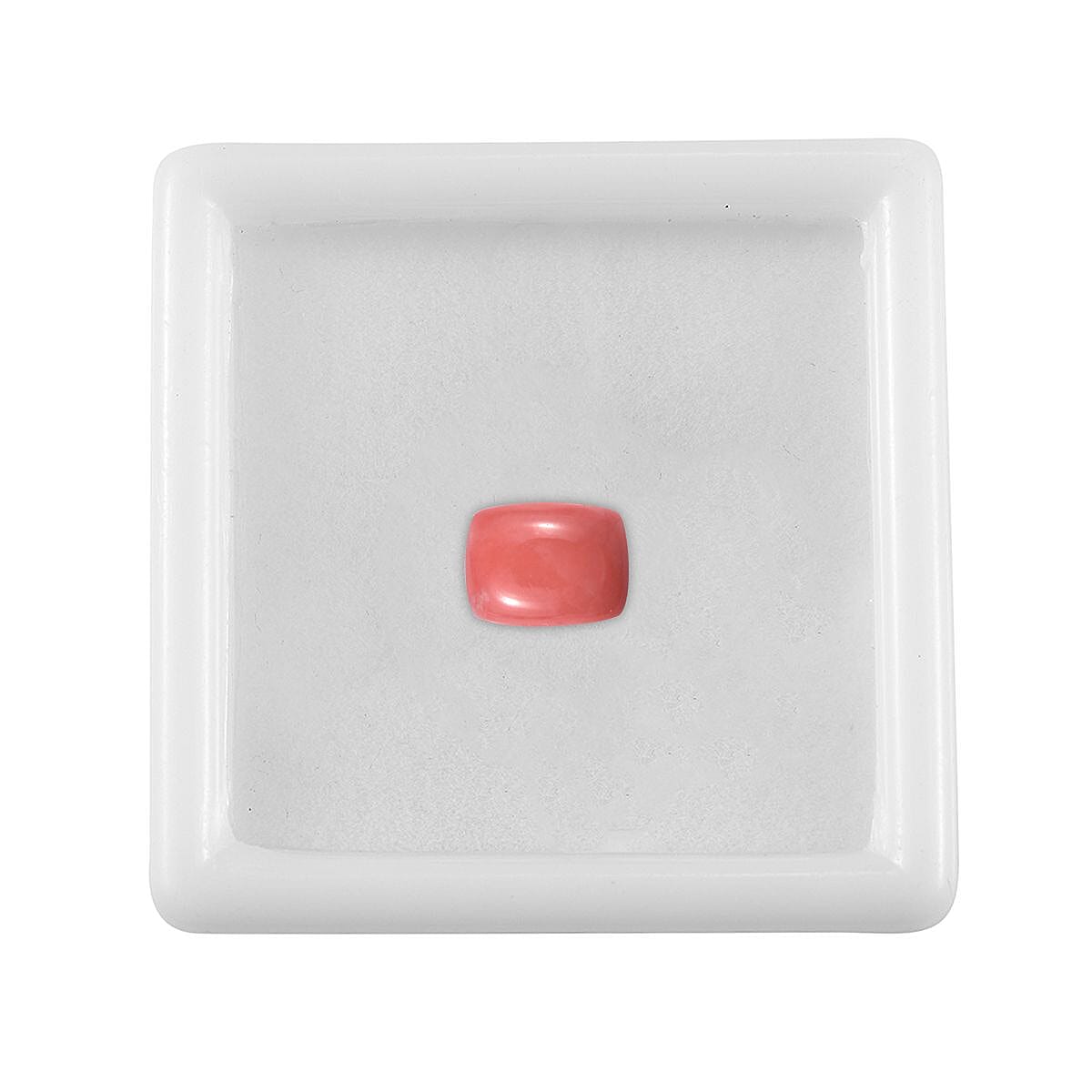 AAA Peach Opal (Cush 8x6 mm) 0.80 ctw Loose Gemstone