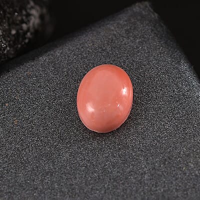 AA Peach Opal (Ovl 8x6 mm) 0.73 ctw Loose Gemstone