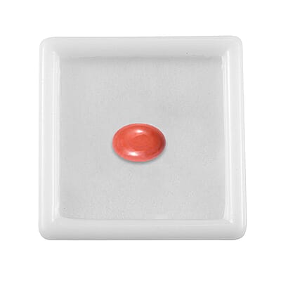 AAA Peach Opal (Ovl 7x5 mm) 0.44 ctw Loose Gemstone