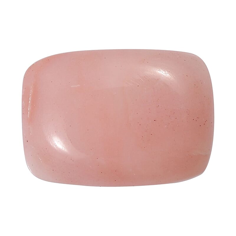 Peach Opal (Cush 7x5 mm) 0.46 ctw Loose Gemstone