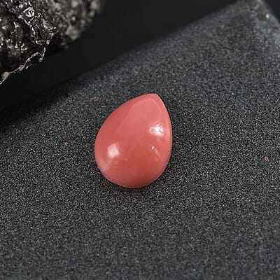 AAA Peach Opal (Pear 8x6 mm) 0.60 ctw Loose Gemstone