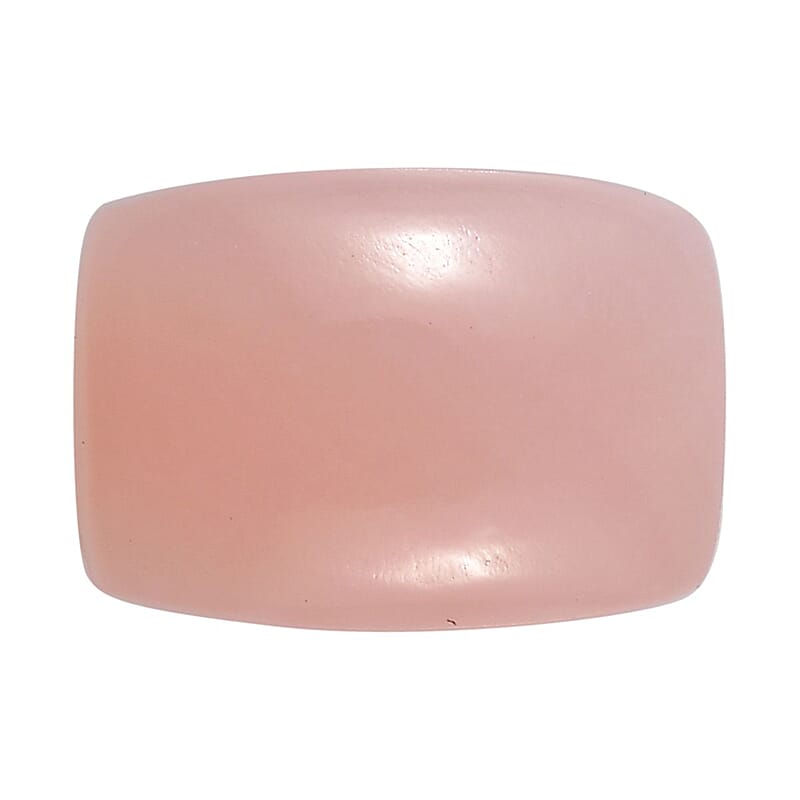 Peruvian Pink Opal (Cush 7x5 mm) 0.60 ctw Loose Gemstone