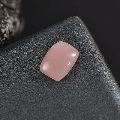 Peruvian Pink Opal (Cush 7x5 mm) 0.60 ctw Loose Gemstone