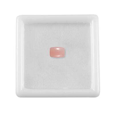 Peruvian Pink Opal (Cush 7x5 mm) 0.60 ctw Loose Gemstone