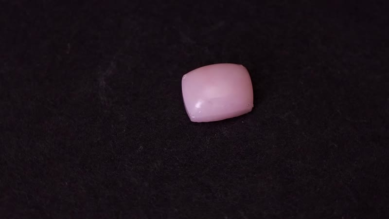 Peruvian Pink Opal (Cush 8x6 mm) 0.90 ctw Loose Gemstone