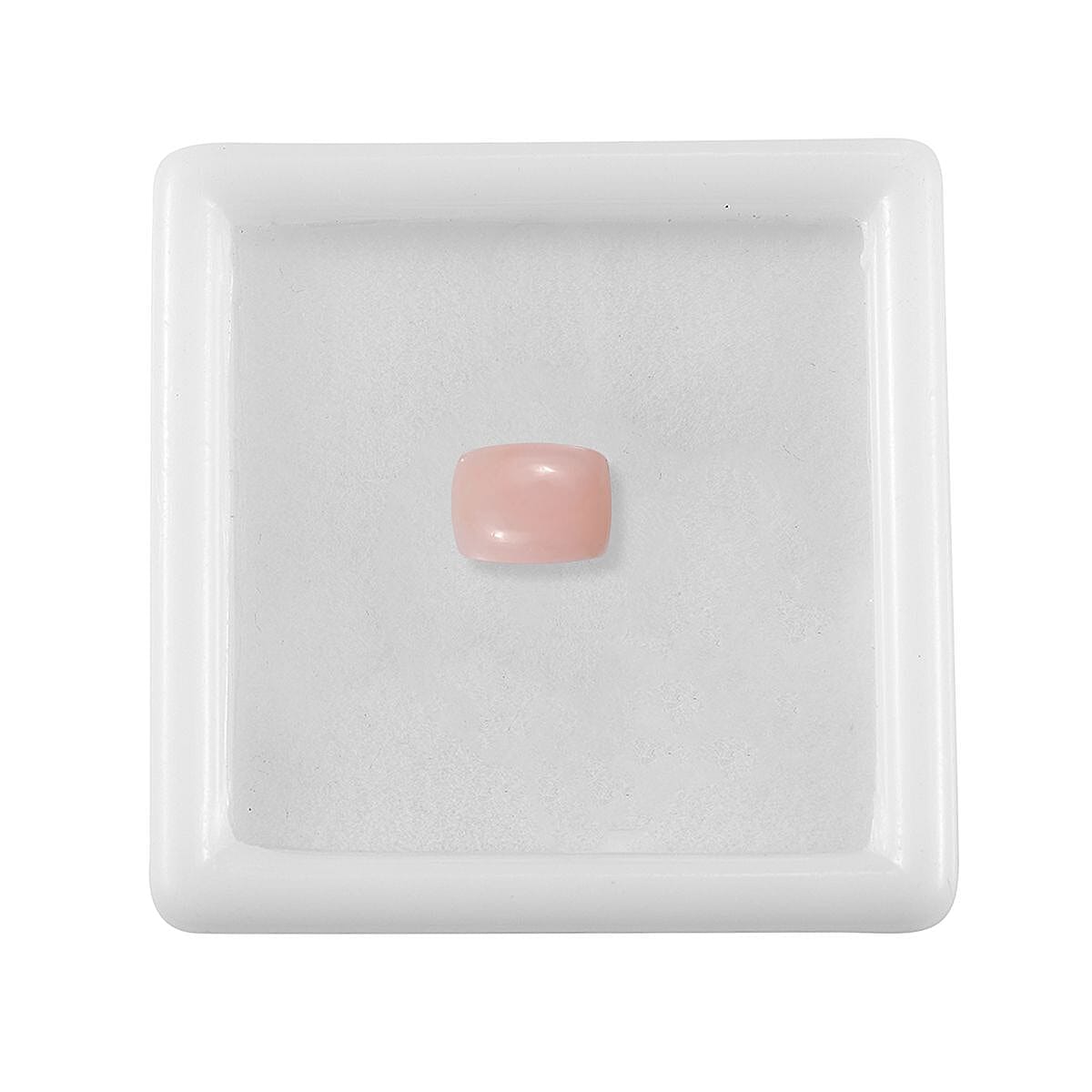 Peruvian Pink Opal (Cush 8x6 mm) 0.90 ctw Loose Gemstone image number 3