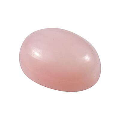 Peruvian Pink Opal (Ovl 8x6 mm) 0.75 ctw Loose Gemstone