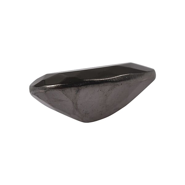 Silver Shungite (Pear 12x8 mm) 1.60 ctw Loose Gemstone