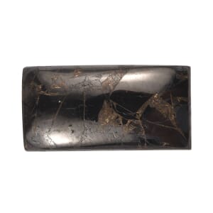 Matrix Silver Shungite (Bgt 16x8 mm) 3.30 ctw Loose Gemstone