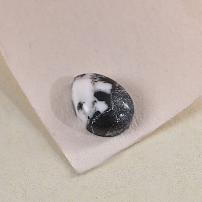 White Buffalo (Pear 7x5 mm) 0.60 ctw Loose Gemstone