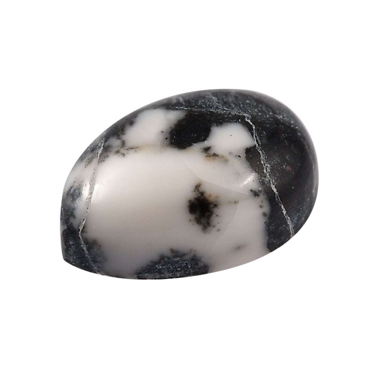 White Buffalo (Pear 7x5 mm) 0.60 ctw Loose Gemstone image number 2