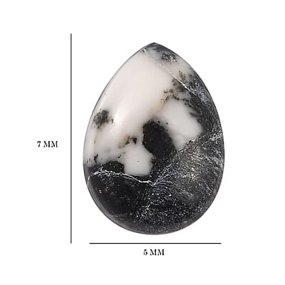 White Buffalo (Pear 7x5 mm) 0.60 ctw Loose Gemstone