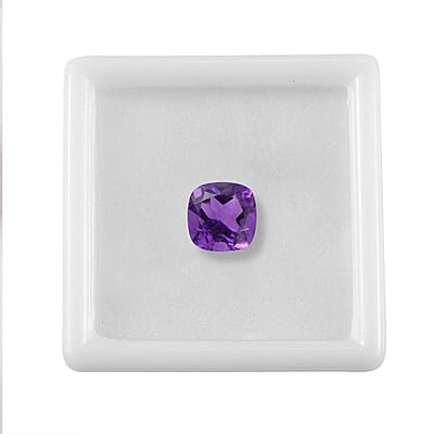 Amethyst (Cush 9x9 mm) 2.45 ctw Loose Gemstone