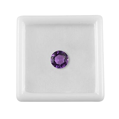 Amethyst (Rnd 8 mm) 1.53 ctw Loose Gemstone