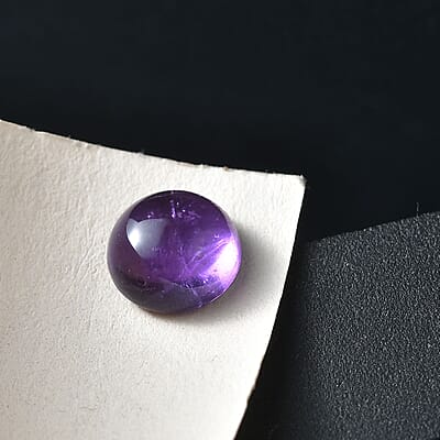 African Amethyst (Rnd 8 mm) 1.58 ctw Loose Gemstone