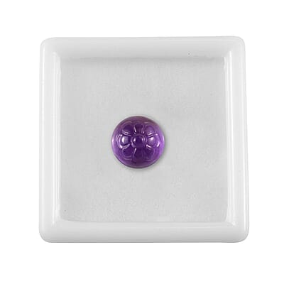 Amethyst (Rnd 10 mm) 3.65 ctw Loose Gemstone