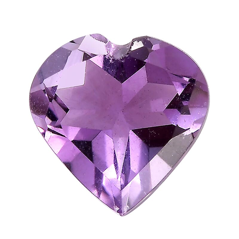 Amethyst (Hrt 7 mm) 0.91 ctw Loose Gemstone