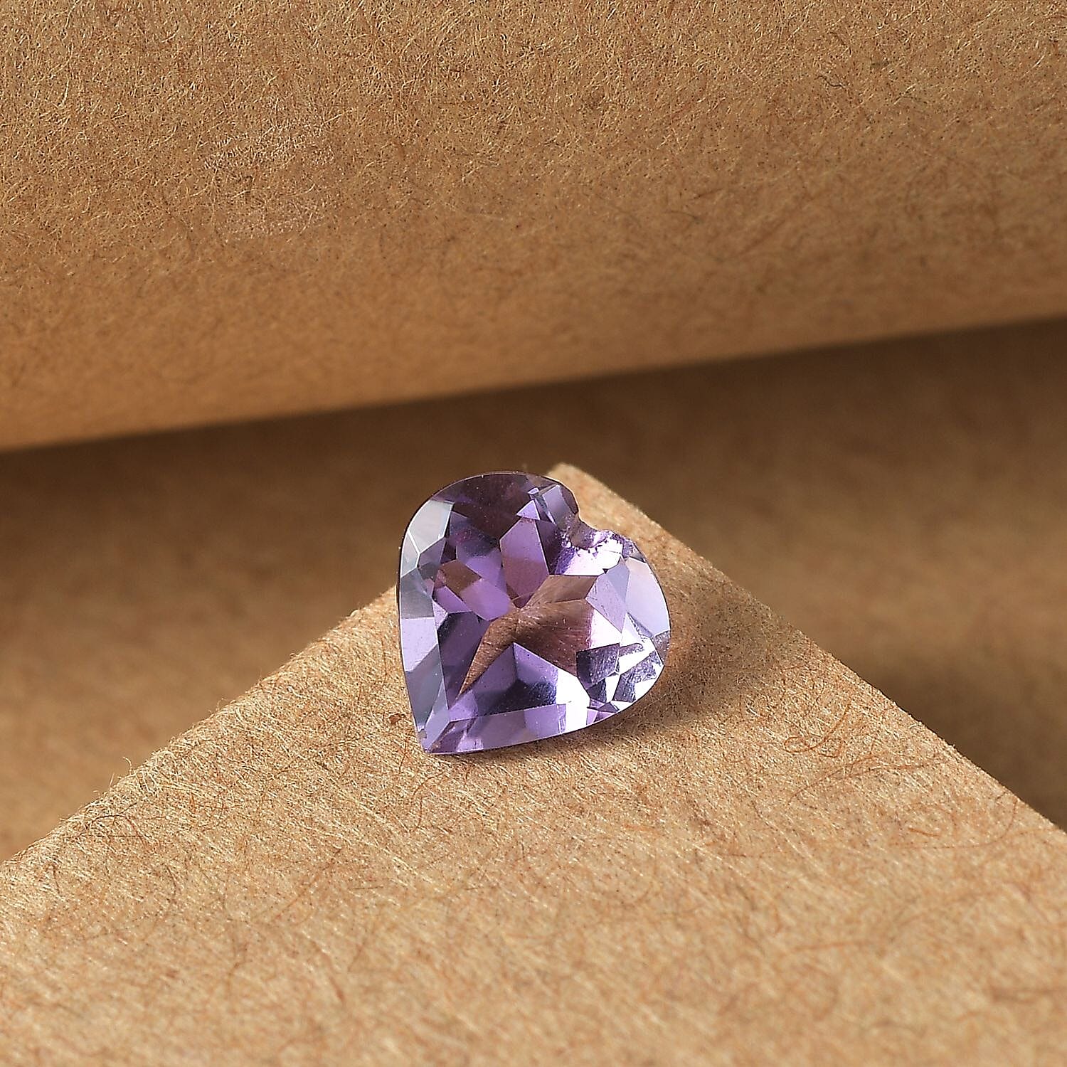 Amethyst (Hrt 7 mm) 0.91 ctw Loose Gemstone