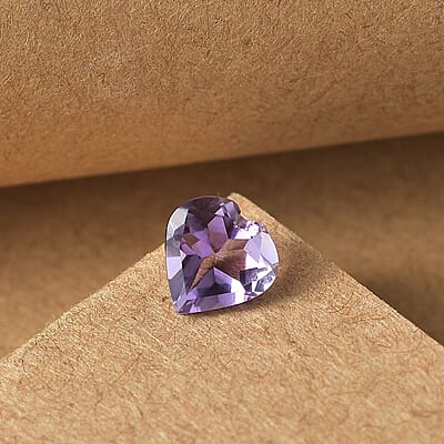 Amethyst (Hrt 7 mm) 0.91 ctw Loose Gemstone