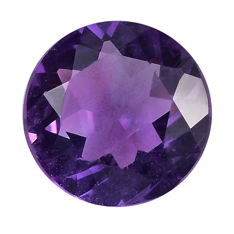 AA Amethyst (Rnd 8 mm) 1.34 ctw Loose Gemstone