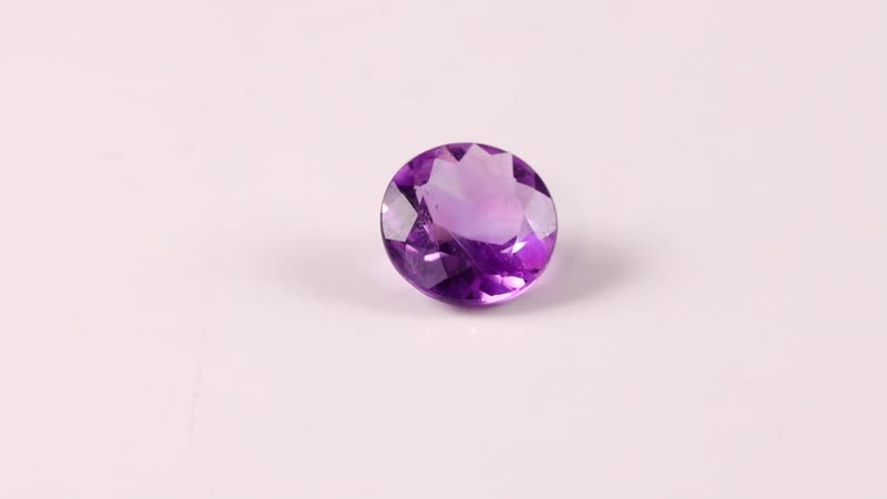 AA Amethyst (Rnd 8 mm) 1.34 ctw Loose Gemstone