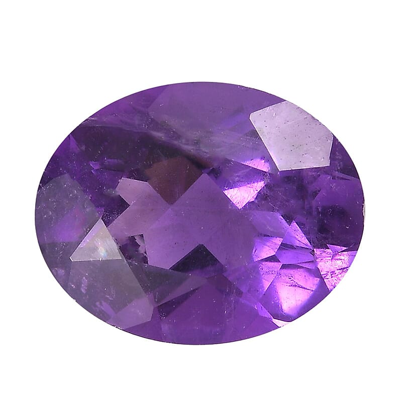 Amethyst (Oval 10x8 mm) 2.00 ctw Loose Gemstone