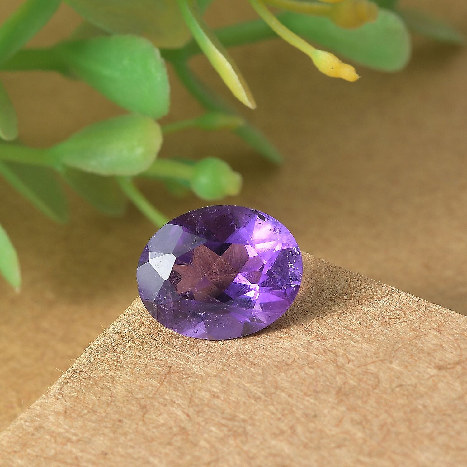 Amethyst (Oval 10x8 mm) 2.00 ctw Loose Gemstone