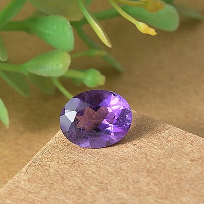 Amethyst (Oval 10x8 mm) 2.00 ctw Loose Gemstone