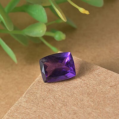 AA Amethyst (Cush 9x7 mm) 1.75 ctw Loose Gemstone