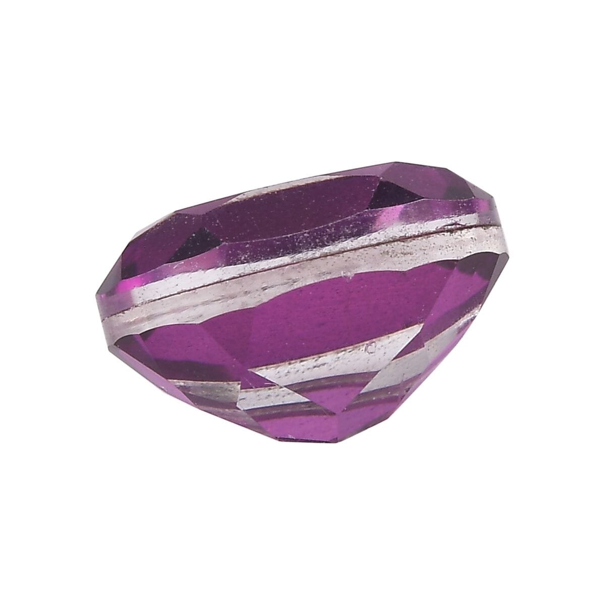 African Lilac Triplet Quartz (Ovl 8x6 mm) 1.41 ctw Loose Gemstone image number 2