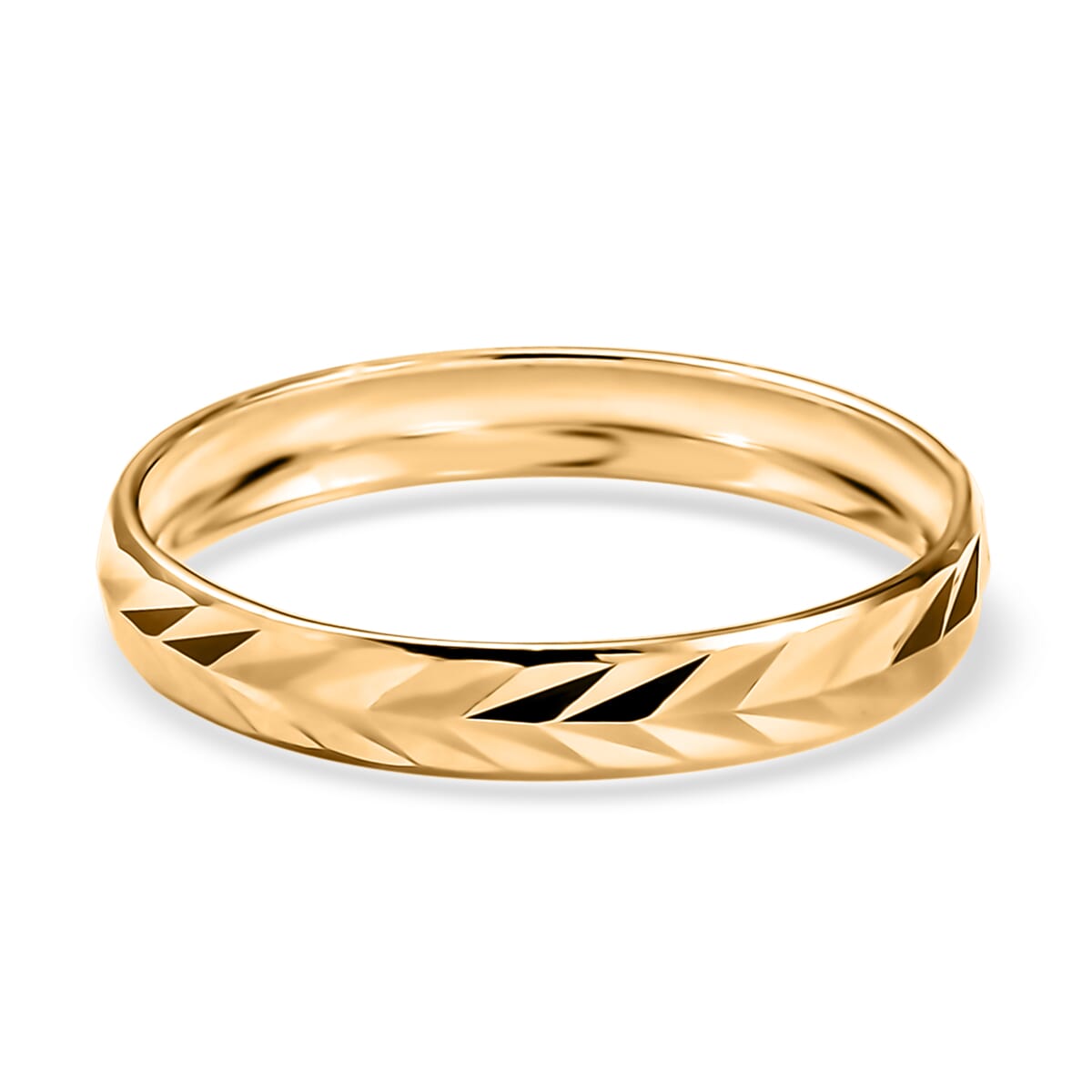 Luxoro 10K Yellow Gold Art Deco Ring (Size 10.0) 1.08 Grams image number 4