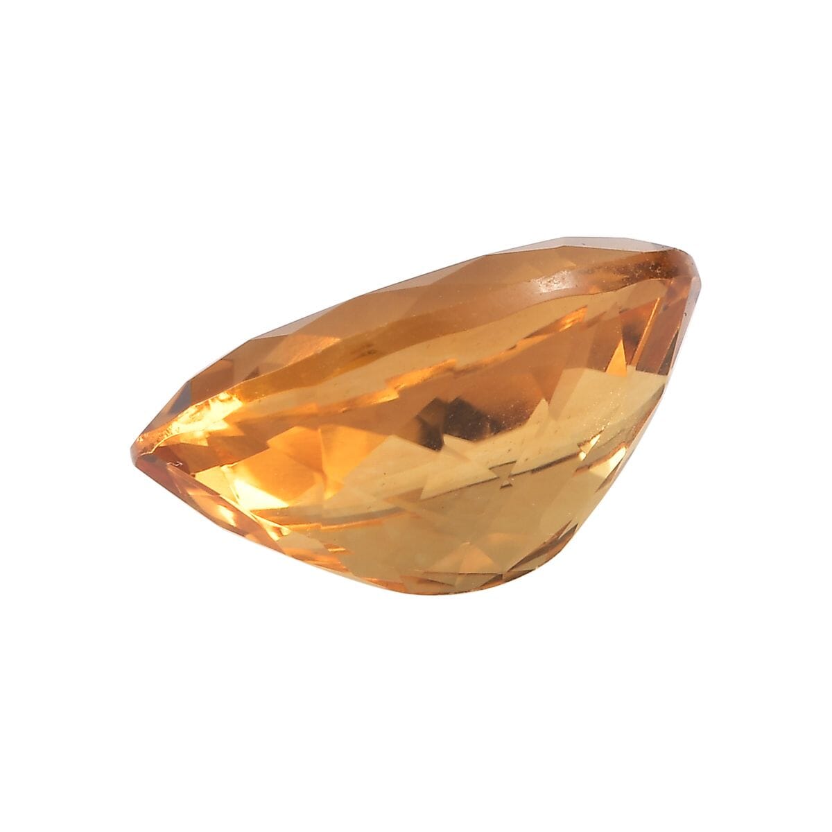 AA Brazilian Citrine (Ovl 14x10 mm) 5.12 ctw Loose Gemstone image number 2