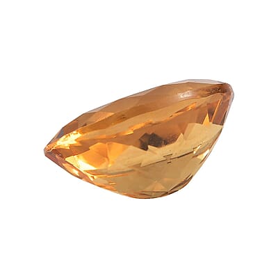 AA Brazilian Citrine (Ovl 14x10 mm) 5.12 ctw Loose Gemstone