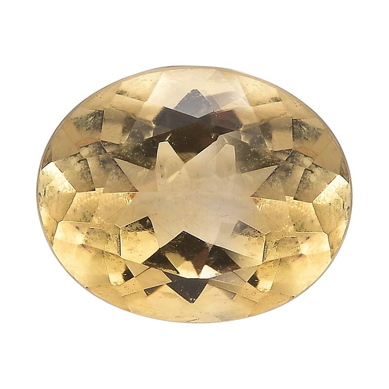 Brazilian Citrine (Oval 11x9 mm) 3.08 ctw Loose Gemstone