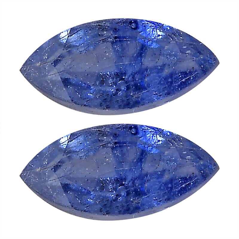 Masoala Sapphire (D) Set of 2 (Mrq 5x2.5 mm) 0.39 ctw Loose Gemstone