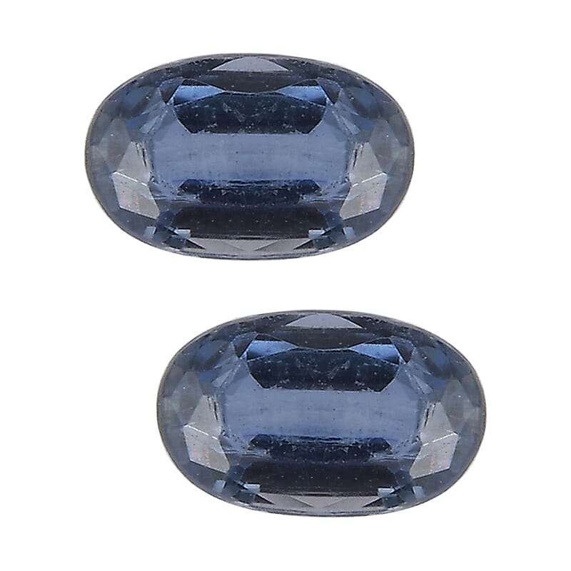 Kashmir Kyanite Set of 2 (Ovl 5x3 mm) 0.47 ctw Loose Gemstone