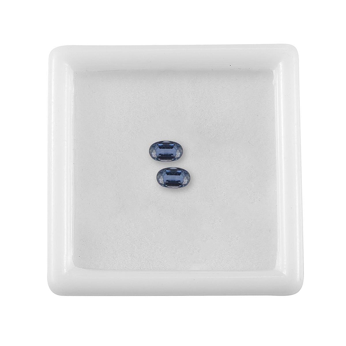 Kashmir Kyanite Set of 2 (Ovl 5x3 mm) 0.47 ctw Loose Gemstone