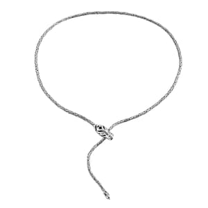 Bali Legacy Dragon Borobudur Chain Necklace in Sterling Silver 20 Inches 26.20 Grams