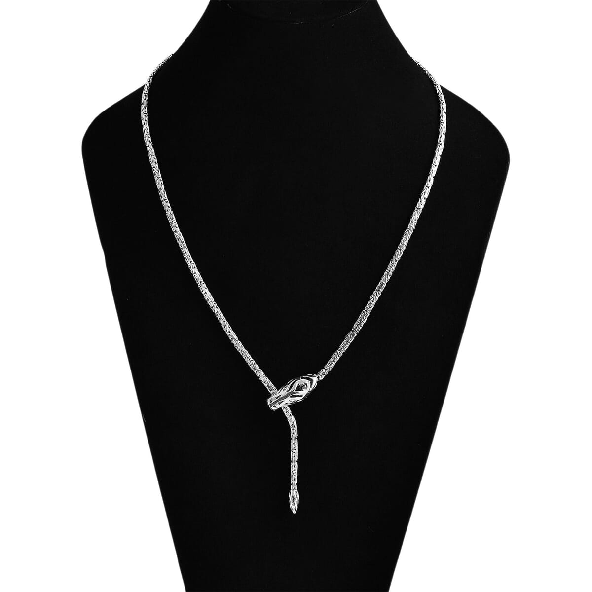 Bali Legacy Sterling Silver Dragon Borobudur Necklace (20 Inches) (26.20 g) image number 2