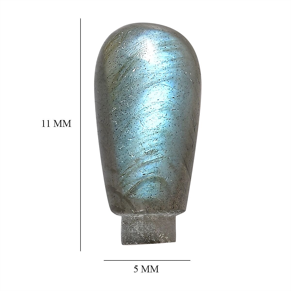 Labradorite (Drop 11x6 mm) 3.15 ctw Loose Gemstone