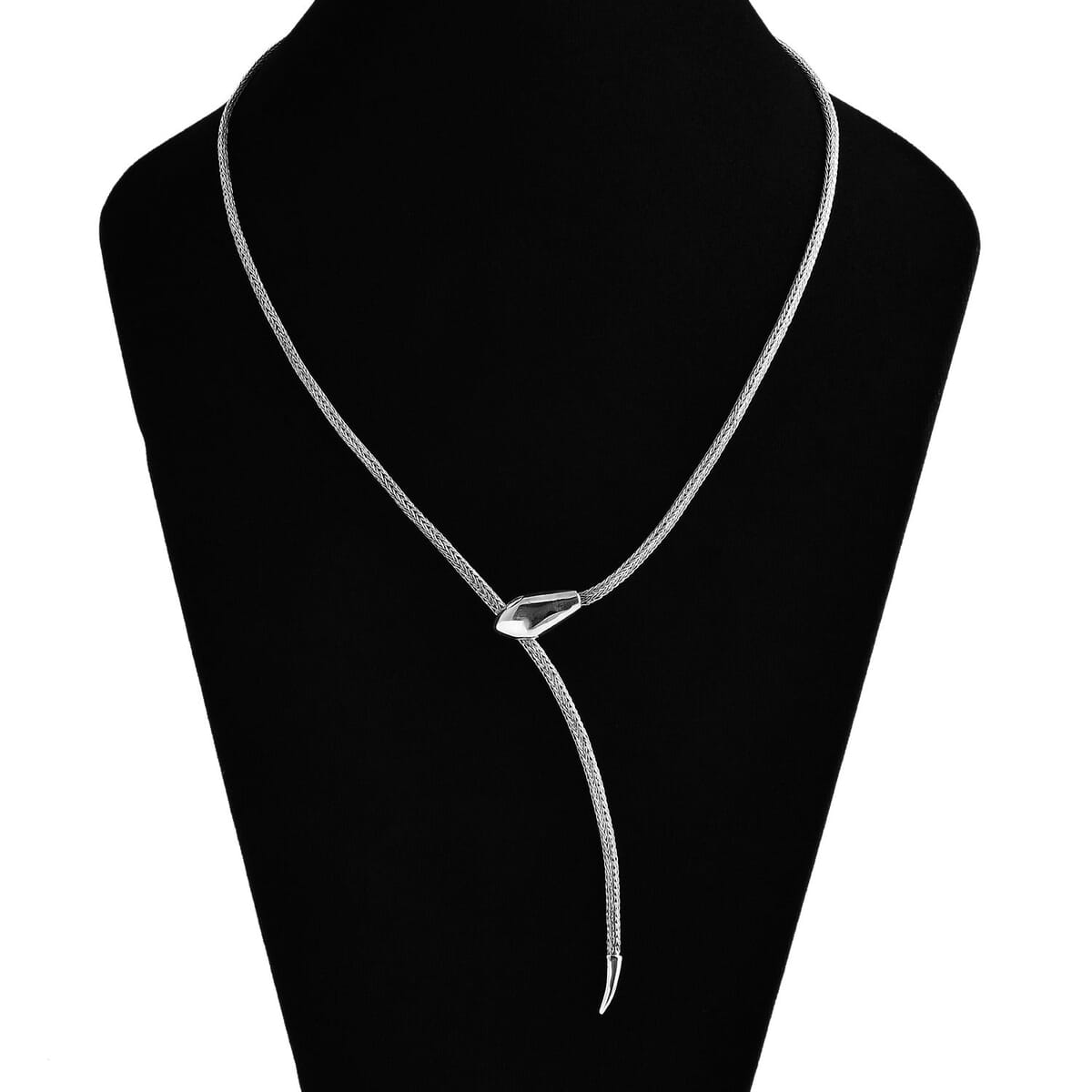 Bali Legacy Snake Tulang Naga Chain Necklace in Sterling Silver 20 Inches 26.20 Grams image number 2
